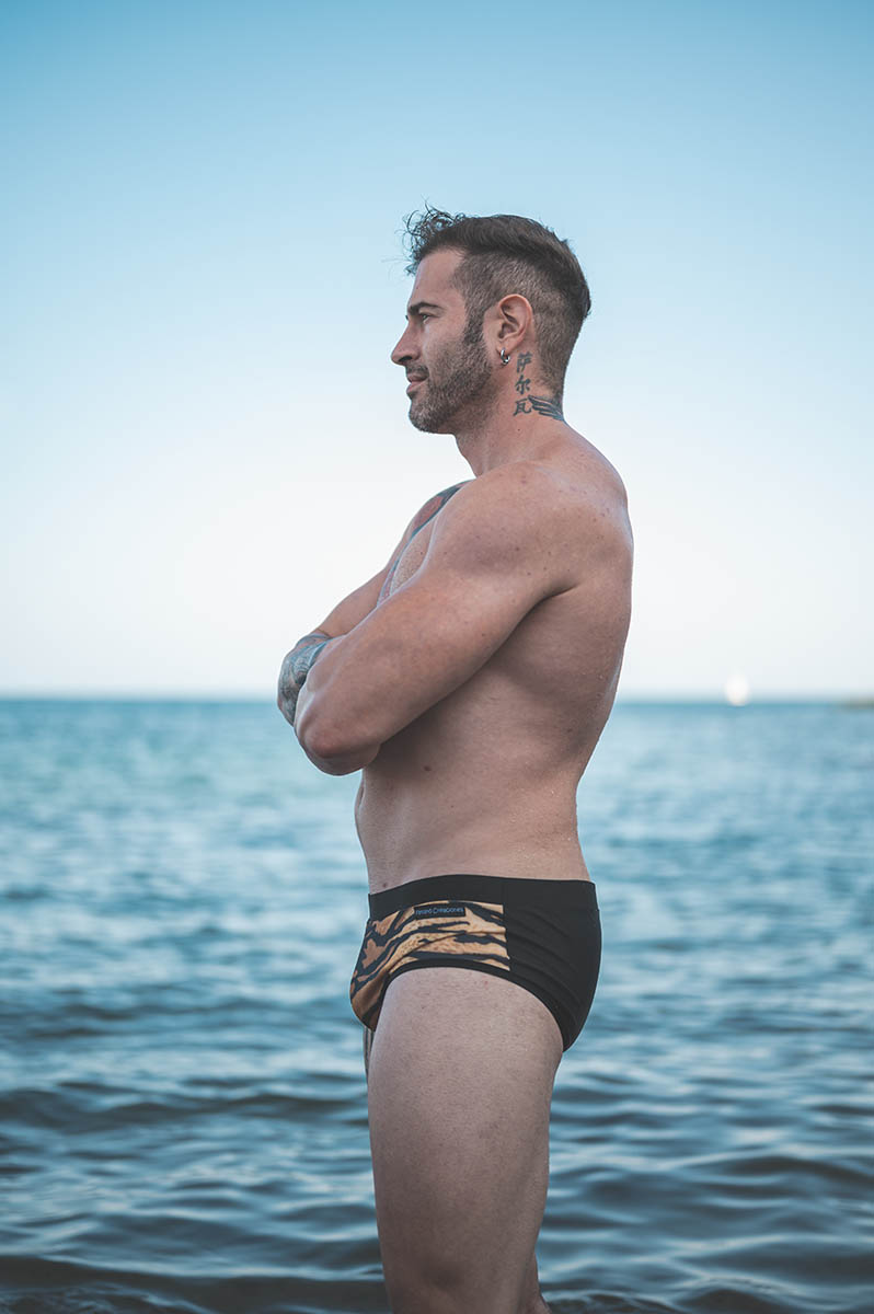 Bañador slip Tigre - Imagen 2