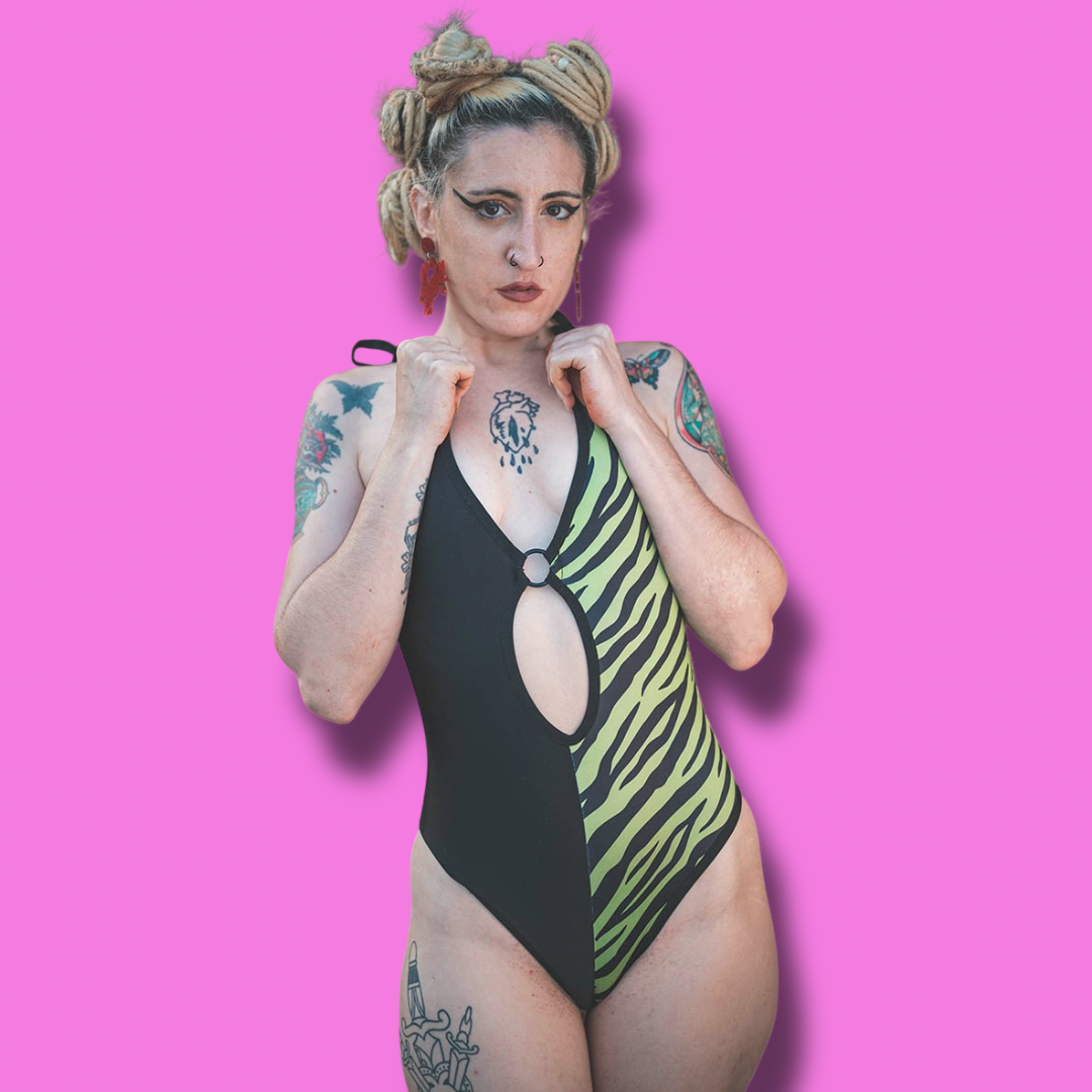Bañador Trikini Zebra
