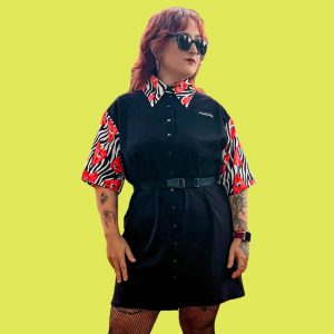 Vestido Camisero Zebra