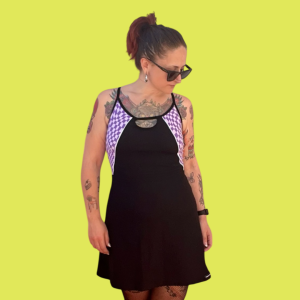 Vestido Acid Poison - Violet